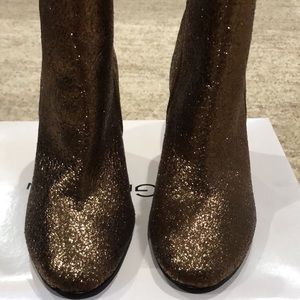 Gold Booties